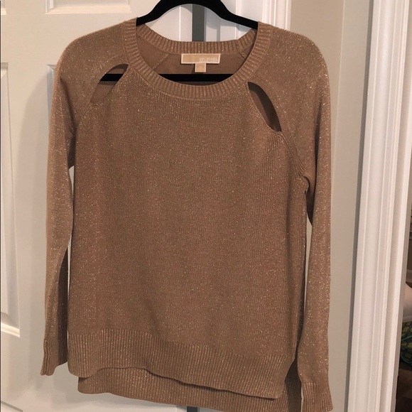 Michael Kors Glittery Gold Sweater - Picture 8 of 8